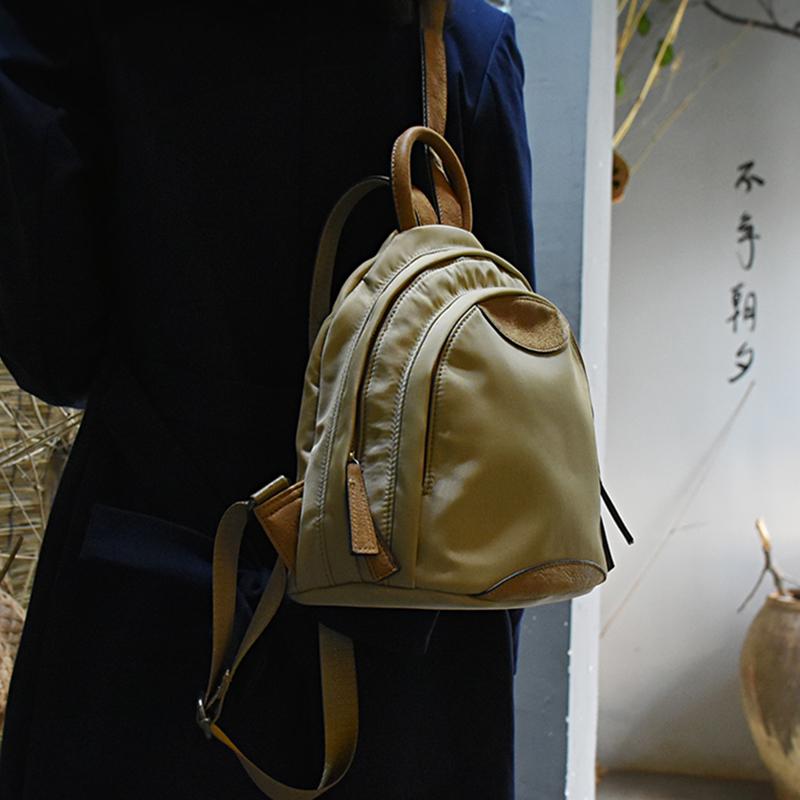 成人女性 可愛らしい背嚢 韓国 オシャレ 背嚢 レディース 今めかしい可愛らしい 成人女性用 小型 うしろ側 容器に並べる オックスフォード 布 流行り物 心地好い 軽さ 分かりやすい ナイロン レディース御徒面子