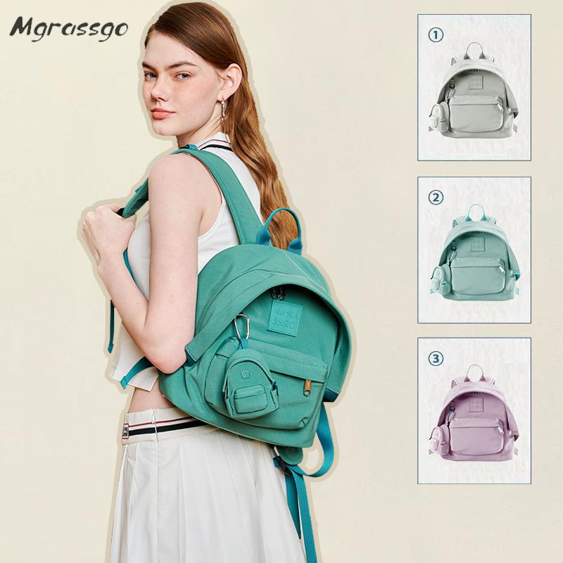 女性 かわいいリュック 韓国 オシャレ リュック　レディース　おしゃれかわいい MGRASSGO バック パック 女性用 2025年新 スタイル 高級 旅行用 仕事用 大容量 スクール バッグ