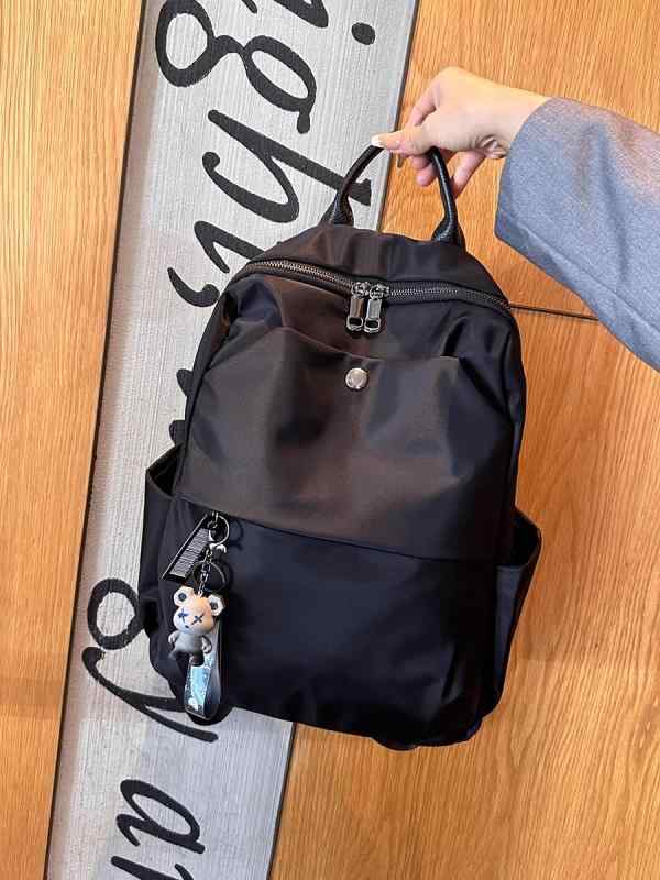 女性 かわいいリュック 韓国 オシャレ リュック レディース おしゃれかわいい フランスの MKLUCKの 軽量 ソリッドカラー オックスフォード 布 バック パック 女性用 シンプルで な スクール バッグ 通勤用 コンピュータ|バランスケア 店