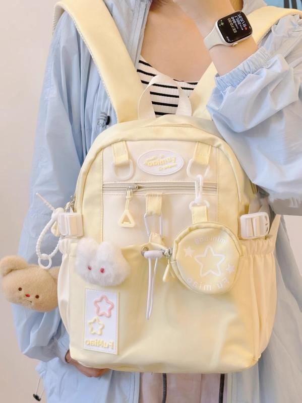 女性 かわいいリュック 韓国 オシャレ リュック　レディース　おしゃれかわいい フランスの MlcanIKans かわいい 女性用 バック パック ミニ スター 中学生 旅行