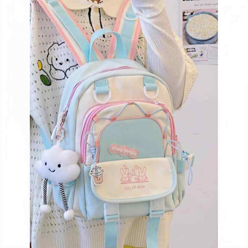 女性 かわいいリュック 韓国 オシャレ リュック　レディース　おしゃれかわいい フランスの MlcanI Kans バック パック高 価値 女性 中学生 スクール バッグ 女の子 旅行 パック