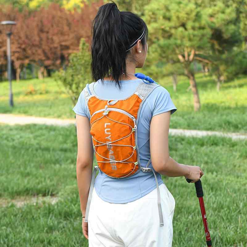 揺れにくい 軽量 撥水 軽快ランポーチ ランニングポーチ　バッグ クロス カントリー ランニング用 バック パック サイクリング用 ロード バイク用 マウンテンバイク用 ハイドレーション バッグ用 マラソン 小型 登山用 バッグ