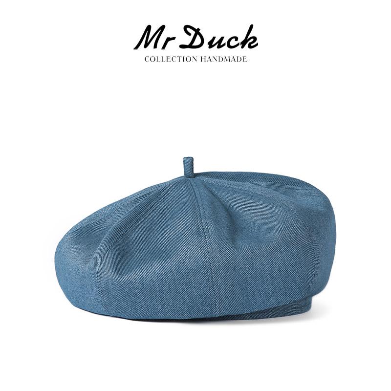 おしゃれ かわいい 小顔効果 ベレー帽 レディース かわいい mrduck 和風 手 染め 綿 レトロ 文学 ベレー 帽 ショッピング 八角形 画家 カウボーイハット 春|バランスケア 店