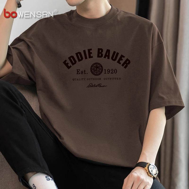 冷感 防シワ クール ひんやり 涼しい Tシャツ　メンズ　セットアップ ファッション ヘビー 半袖 Tシャツ メンズ 夏 2025 ラウンドネック トップス 綿