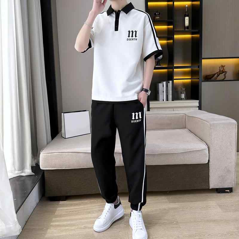 冷感 防シワ クール ひんやり 涼しい メンズ　Tシャツ　セットアップ ジュニア サマー スーツ 12 ～ 15歳 男児 服 中高 生 半袖 Tシャツ 13枚 年長児 ポロシャツ 14枚