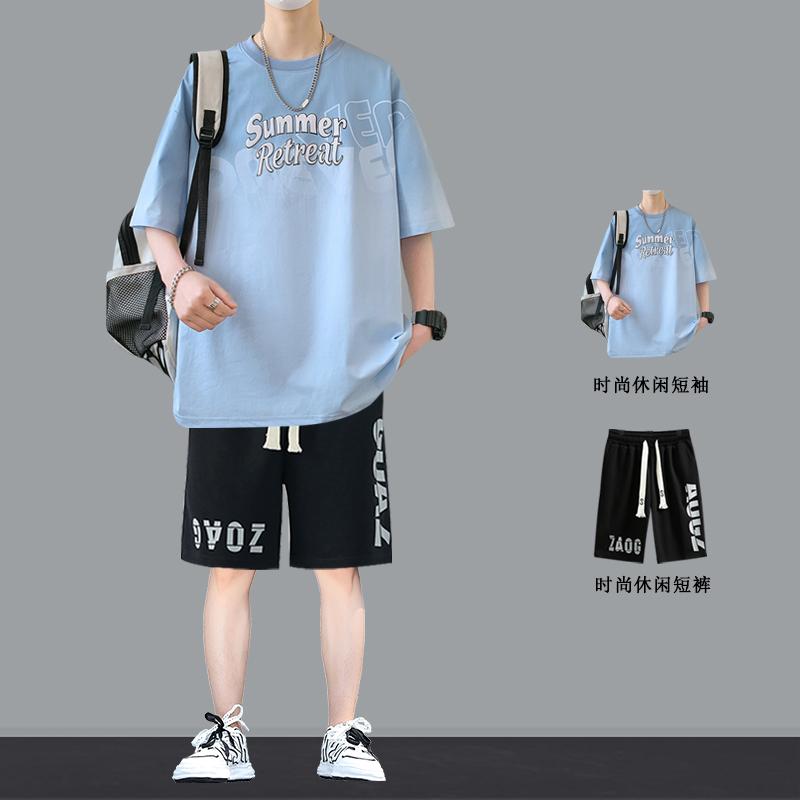 冷感 防シワ クール ひんやり 涼しい Tシャツ　メンズ　セットアップ 半袖 ティーンエイジャー Tシャツ 男の子 1215歳 大きい 子供 ゆったり トップ 13 なな 夏の スーツ