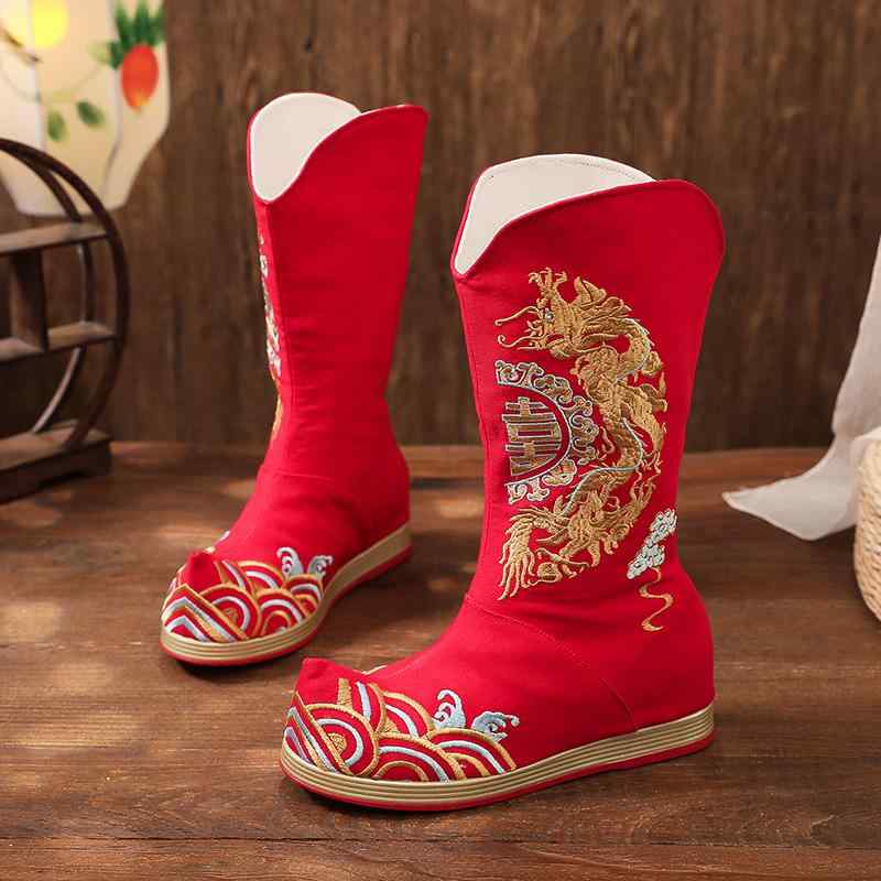 ハイカット　シューズ　メンズ 用 石鹸 ブーツ 男性 秋 中国 ウェディング ラウンド ローブ 宋と 明朝の 男性用 漢 靴 インナー 高揚 レトロ 衣装 セット