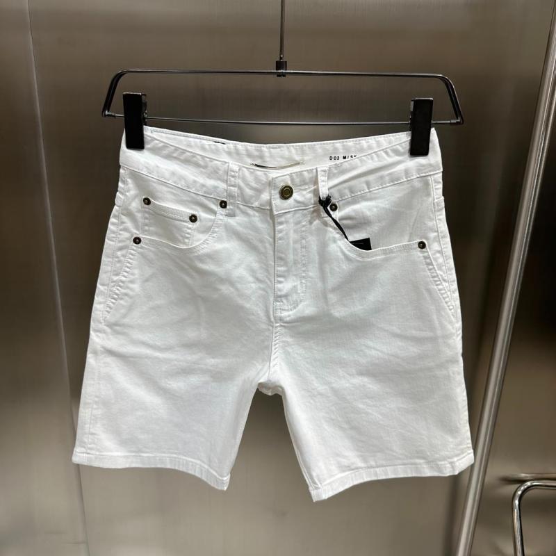 ダメージ加工 ゆったりシルエット ウォッシュ加工 デニム　ショートパンツ　メンズ 2025夏 ハイエンド スプライシング 伸縮性 ホワイト デニムショートパンツ メンズ スリムフィット 商品 5点 ビーチ ショート パンツ