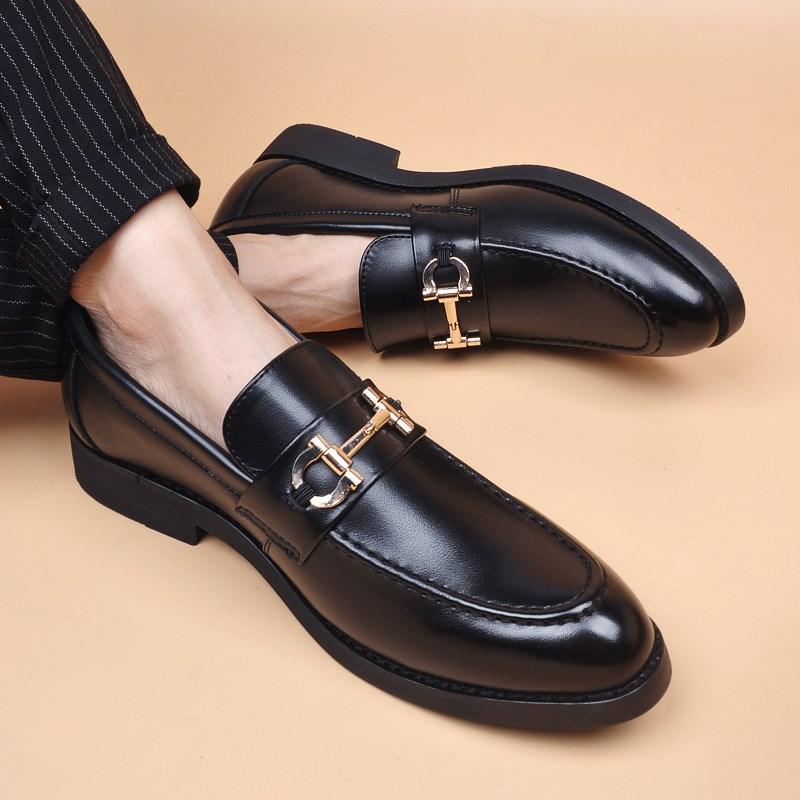 ビジネスシューズ 革靴 紳士靴 フォーマル 通勤 革靴　メンズ　ビジネス メンズシューズ 2025秋 メンズ トゥシューズ 内側 高さ アップ フォーマル ビジネス カジュアル レザーシューズ 革画像