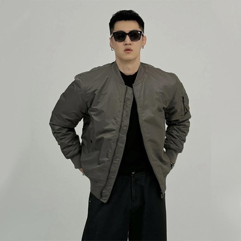 アメリカン  飛翔 上衣 メンズ 中綿 アウター 成人男性  ワークテイスト 野球 前掛け