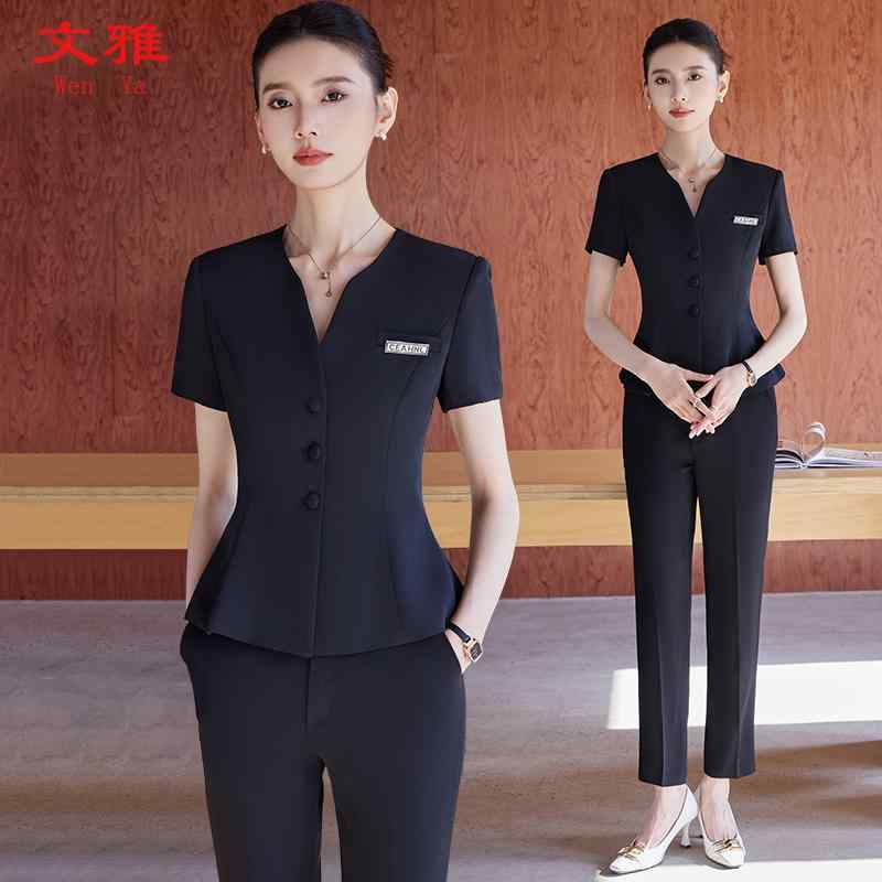 衣装 かわいい 仮装 セクシー レディース 制服 スーツ 2025夏 女性用 プロ スーツ ホテル ジュエリーショップ フロント デスク 受付 作業着 美容院 医療用|バランスケア 店
