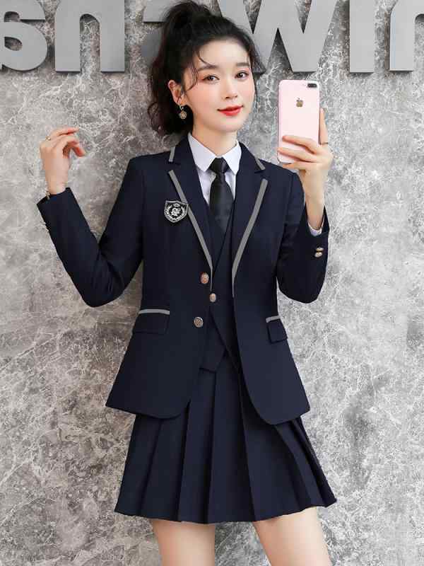 衣装 かわいい 仮装 セクシー レディース　制服　スーツ 学生 カレッジ スタイル 英国 JK 制服 キャンパス クラス 幼稚園 教師 面接 フォーマルスピーチ スーツ 春秋 レディース スカート