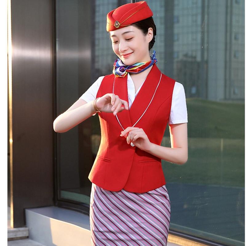 衣装 かわいい 仮装 セクシー レディース　制服　スーツ 中国 南方 航空の スチュワーデスの 制服 女性用 スーツ プロ 仕様の 服 高速 鉄道の 乗務 員 ホテル 不動産 営業 部の 作業着 レディース 高級