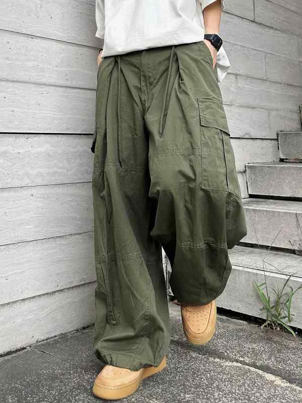 カジュアル おしゃれ 無地 ストレッチ カーゴパンツ　メンズ　レディース XBRO レトロ シルエット スリム 肉を カバー ゆったり マルチ ポケット 折り返し 付き シティ ボーイ オーバー オール メンズ