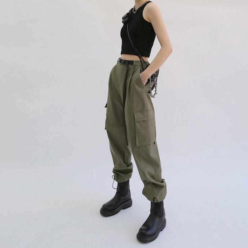 かっこいい カジュアル ゆったり カーゴパンツ　メンズ　レディース 2025 春秋冬 アウトドア 登山 アサルト パンツ S サイズ ストレート レッグ アーミーグリーン オーバー オール レディース