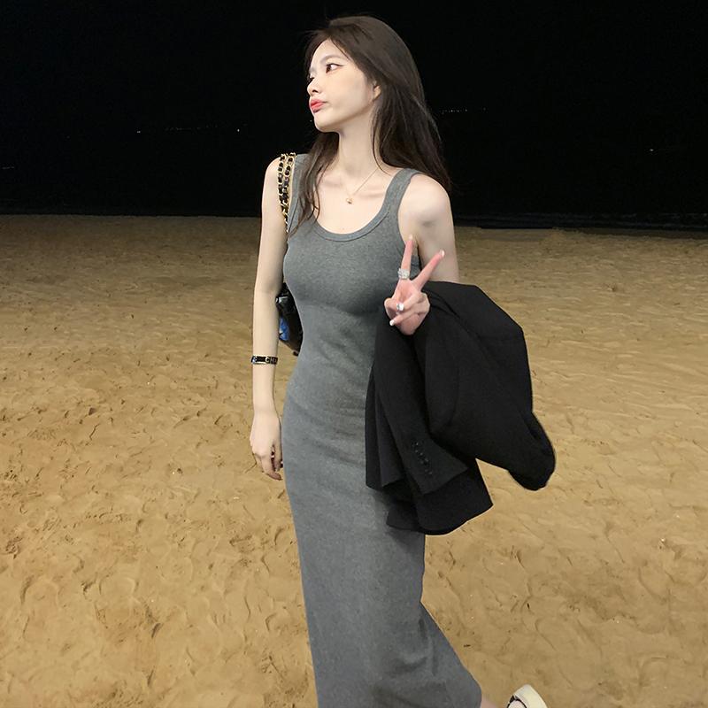オシャレ 愛くるしげ 韓国 ノースリーブ 衣装 スコート お召しもの ノースリーブ 春の レディース編み物 ズボン吊り スコート フレンチ ハイエンド なの 下つ方 きついで か細い 真っただ中 丈の より良い お召しもの