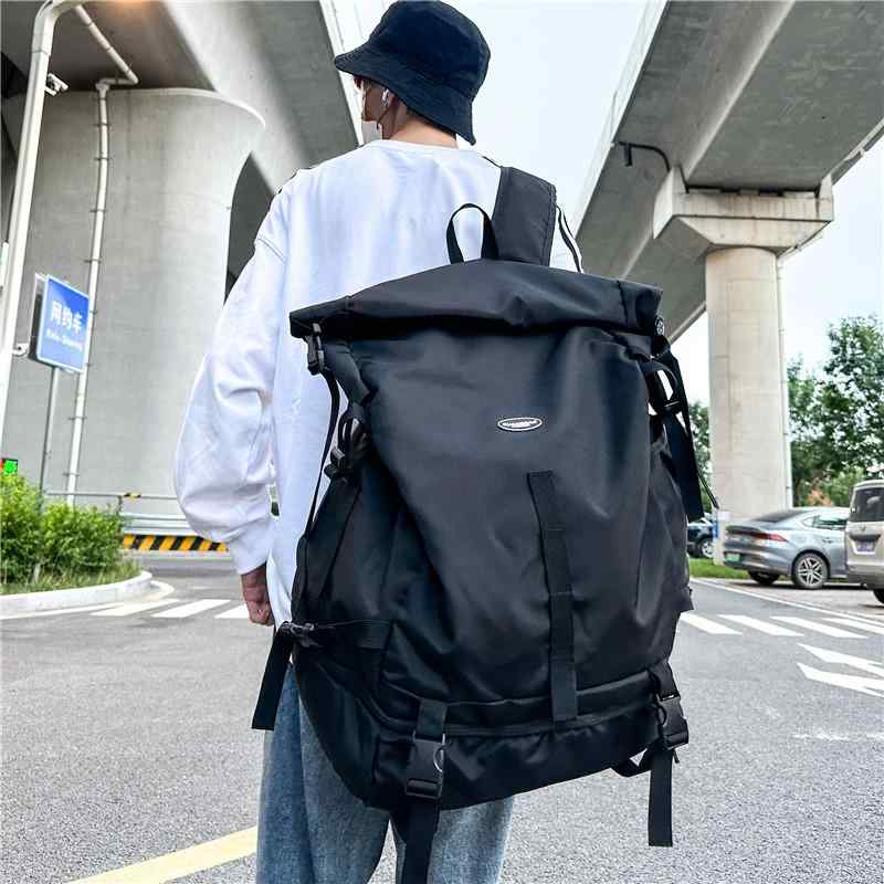 キャンプ用品 かばん 大型 撥水 リュック　アウトドア　旅行 ファッション の バック パック メンズ 多機能 バスケットボール トレーニング バッグ 個性 実用的な 荷物 バッグ大容量 旅行