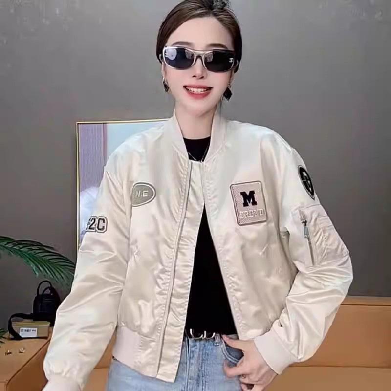 韓国 女性ジャケット おしゃれ きれいめ シンブル 体型カバー レディース　コート　ジャケット 女性用 野球 ジャケット 春秋 の 商品 ショート スタイル 小さい サイズ かっこいい 綿入り パイロット｜バランスケア　店 10,920円