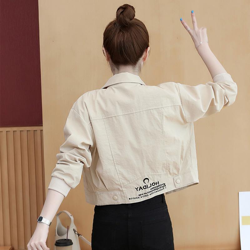 韓国 女性ジャケット おしゃれ きれいめ シンブル 体型カバー レディース　コート　ジャケット ファッション レディース ショート ジャケット 小柄な 人向け 2025 春 韓国 BF ベースボール｜バランスケア　店