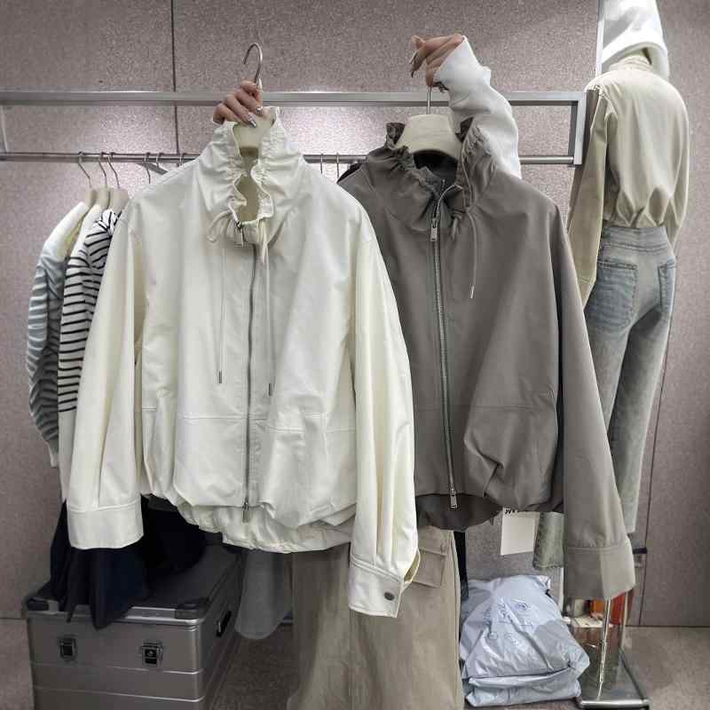 韓国 成人女性上衣 今めかしい 好いたらしいめ シンブル 体型覆いかぶせる レディース 厚地の外套 上衣 13 伝達ルート 遊撃手 上衣 レディース 春 2025 熱っぽい 表現スタイル スモール トップス 服