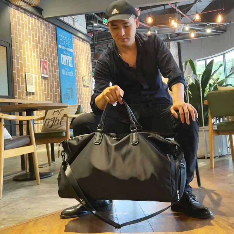 おしゃれ カジュアル 大容量 軽い バッグ　ハンドバッグ　トラベル ト ラベル バッグ メンズ 手持ち短 距離 出張 旅行 荷物 レディース大容量 乾 湿 分離 スポーツフィットネス