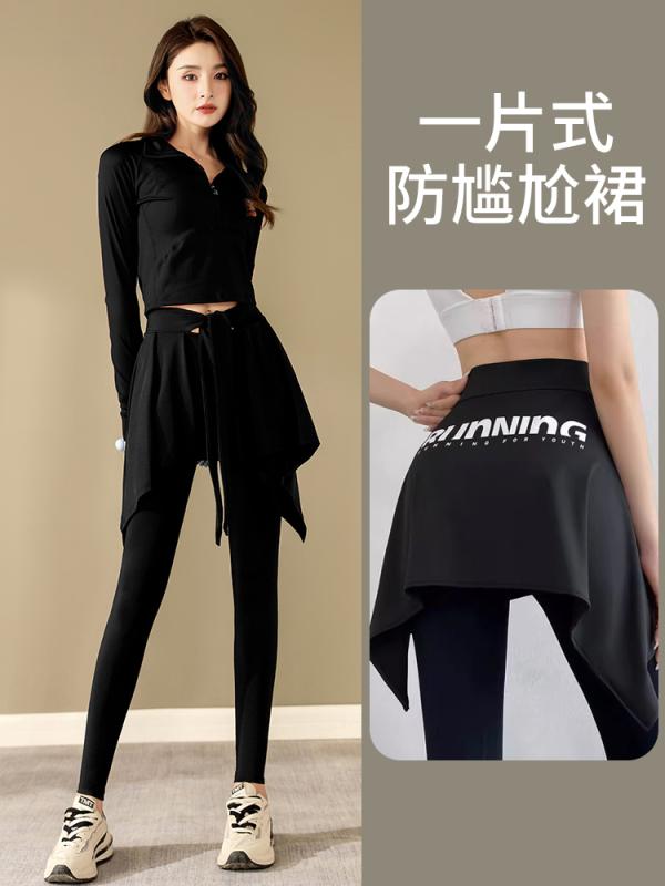 夏場の 屋外 着用も 可能 薄手 冷感 シャーク ヨガ ショーツ レディース　レギンス　シャーク ヨガ パンツ カバー スカート 恥ずかしさ 防止小 スポーツ フィットネス おなら カーテン ランニング エプロン ワンピース ヒップ