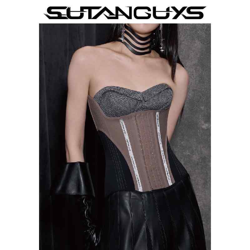薄型 引き締め 蒸れにくい サポーター ベルト 腹部 SUTANGUYS デザイア ブック ミルク コーヒー プラント ラバー STG ウエスト 産後 腹 ベルト スポーツ フィットネス|バランスケア 店