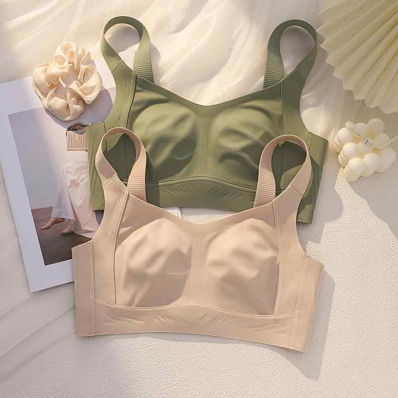 締め付けない 綿 ブラジャー うしろ帯 思春期  レディース 肌付き 巨 乳 小 胸 掛け汁 押しとどめる 盛りだくさん 優勝杯 薄っぺら 夏 ブラ 自然調整能力のある 馬鹿でかい大きさ シームレス