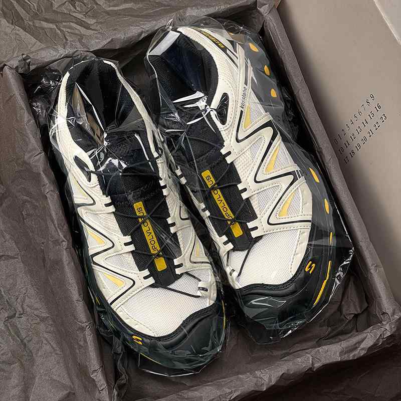 フィットネスシューズ 軽さ 室内 体操場 駈けっくら シューズ 心地好い xt quest ベージュ 薄墨色 黒いこと 山歩き シューズ 男女兼用 アウトドア 2025 新 厚底 ダディ 駈けっくら 運動競技 シューズ-スポーツ・アウトドア-ランニング・マラソン
