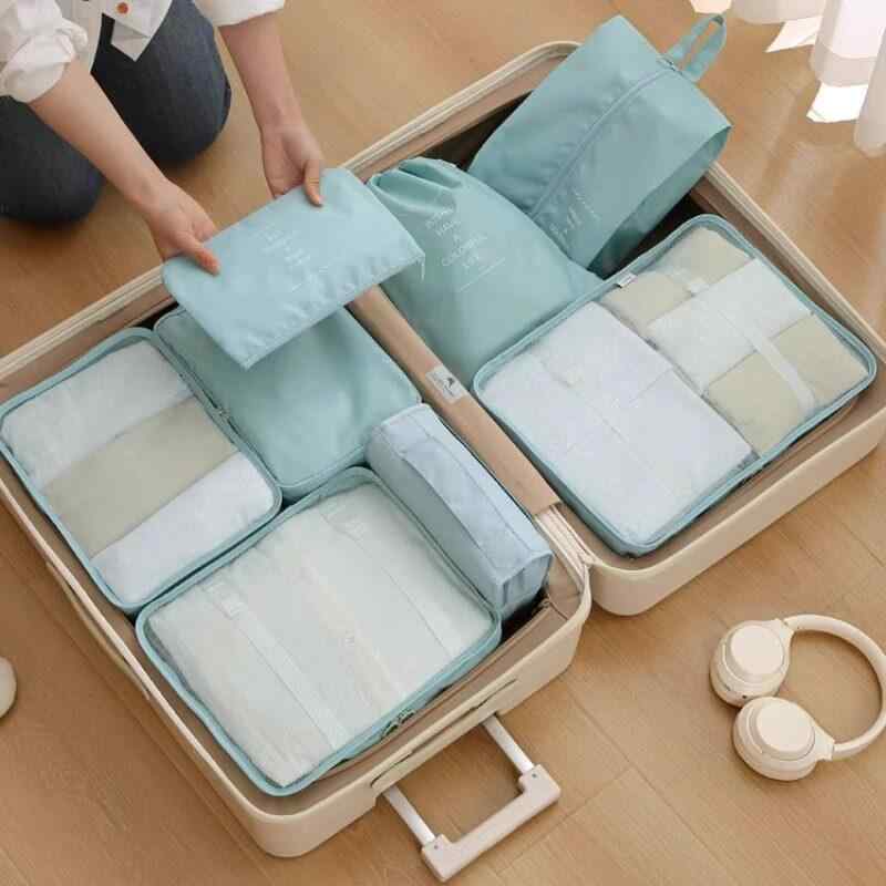 化粧筆 化粧ブラシ メイクブラシセット メイク　道具　セット　 旅行 用品 必需 品 短期 携帯用 衣類 収納 バッグ 八分丈 セット 使い捨て