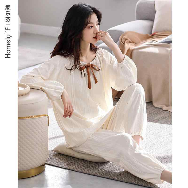 部屋着 オシャレ かわいい レディース パジャマ スウェット 上下 Jialefen パジャマ レディース 春秋 綿の 長袖 ホームウェア 外出 可能 高級 大きめ サイズ スーツ