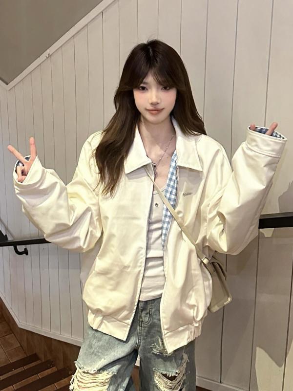 防寒 厚手 アウター 暖かい メンズ コーデ 　ジャケット　パーカー　メンズ　シンプル 韓国 両面 ジャケット 女性用 春 2025 ゆったり カジュアル ショート スタイル 高級 春秋