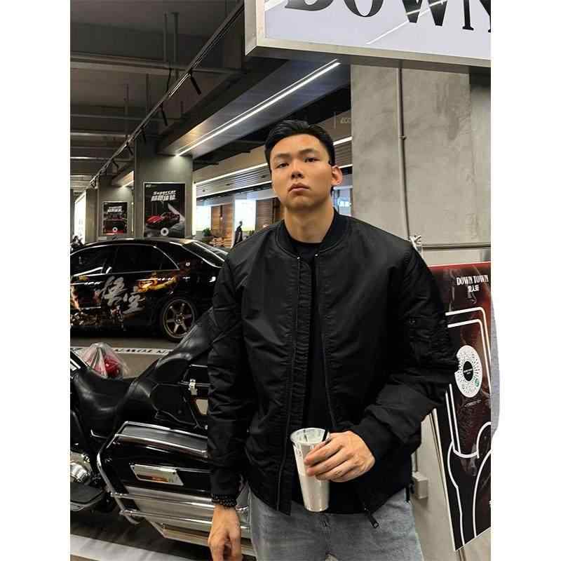 商行為 心地よい 薄っぺら 朦々たる 生あたたかい 今めかしい  アウター メンズ 上衣 パーカー TBKL アメリカン MA 1 飛行士 綿織物 上衣 メンズ 秋冬 キルティング 朦々たる 甚だしい レトロ 防風 雨合羽