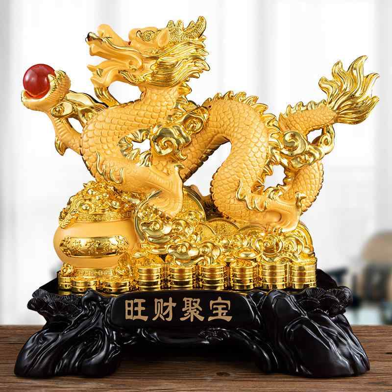 オブジェ 和風 雑貨 小物 　ホビー　雑貨　装飾品 中国 十二支の 幸運の 龍の 飾り マスコット リビング ルームの ワイン キャビネット 廊下の 装飾 オープニング ギフト 6,450円