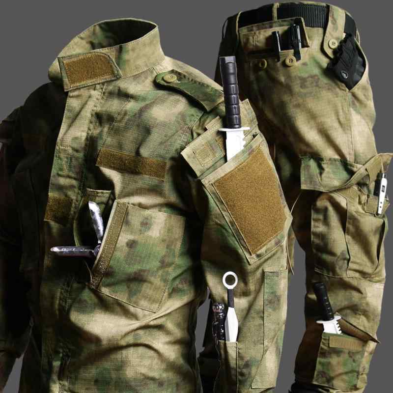 BEAR社製　実物　イエローオーク ベレズカ迷彩　ゴルカ3 Lサイズ　上下セット Amazon.co.jp: Gorka3 ロシア軍実物 山岳部隊 ゴルカ上下セット 迷彩服