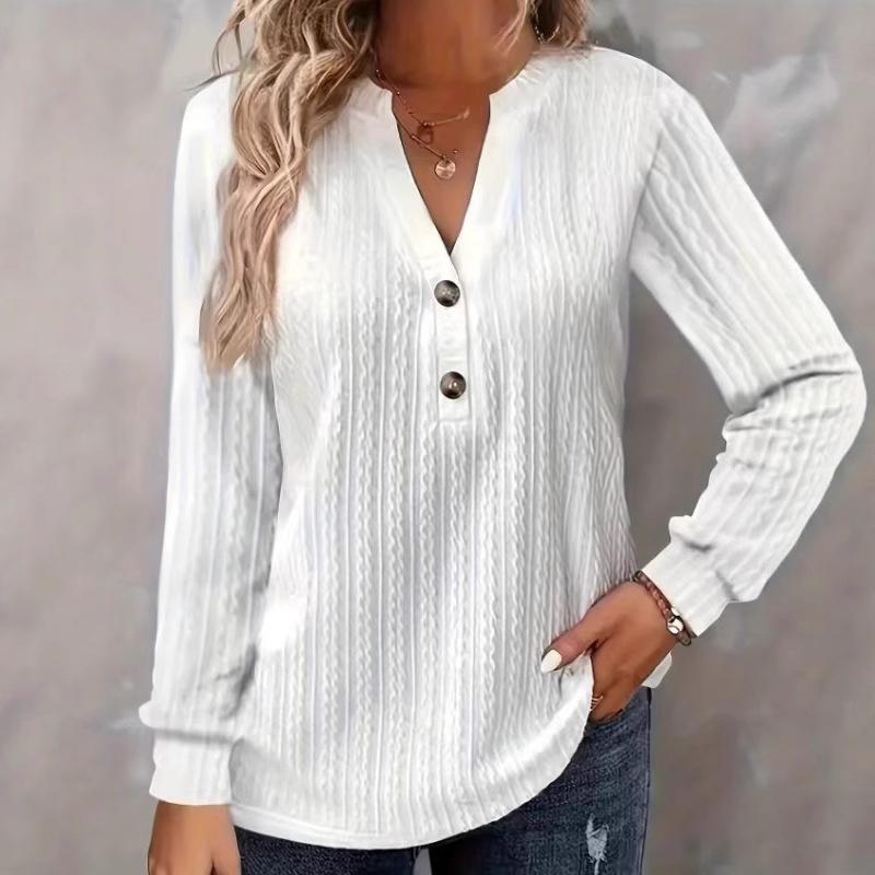 ロングTシャツ レディース Tシャツ ロング丈 半袖 ゆったり 2025 秋冬 クロスボーダー 婦人服 独立 系新 無地 Vネック 長袖 半袖 ボタン Tシャツ トップ 女性用