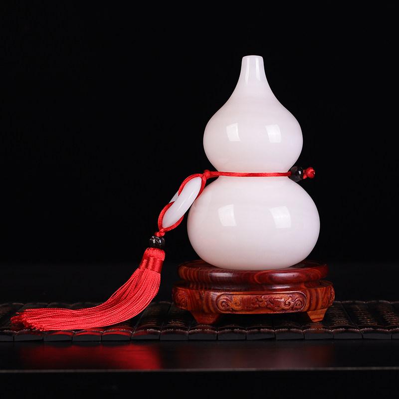 置物 天然石 ひょうたん インテリア 玄関飾り リビング飾り 家庭用 バーキャビネット 事務所飾り ラッキーアイテム 風水 開運グッズ