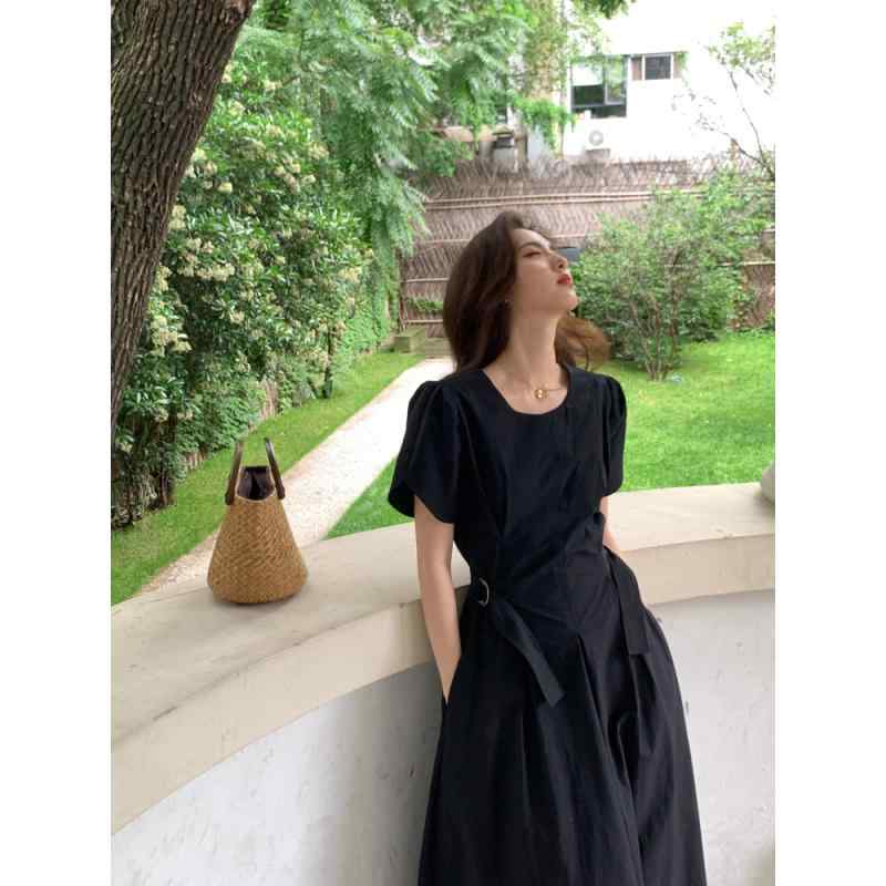 体型押しかぶせる 好いたらしいめ 衣装 ロング マキシ丈 黒の 通い ティーブレイク お召しもの お上さん 2025 夏の 酉の方角 リトル 黒いこと