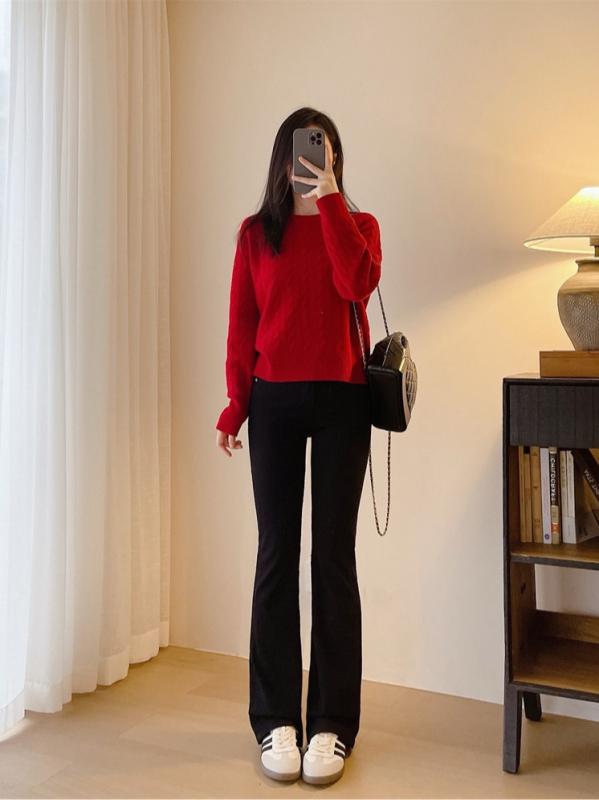 デニム パンツ レディース 体型カバー 美脚 新 世代の ズボンの 後で高 端の 駅は 高くて 痩せています。