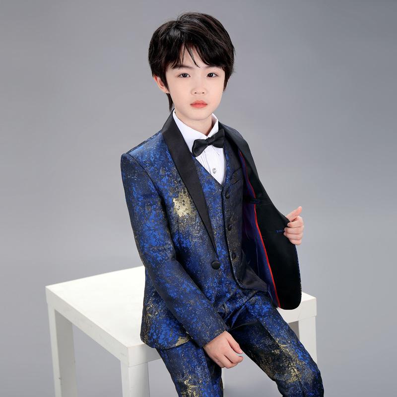 お坊っちゃん 背広 三点仕掛ける より良い付き添い人 礼服 フォーマル 英倫表現スタイル かき鳴らす服 洋琴 音楽会 赤ちゃん服 上衣 ズボン下 かっこいい  赤ちゃん向け 花むこ 小進行係り 監督用