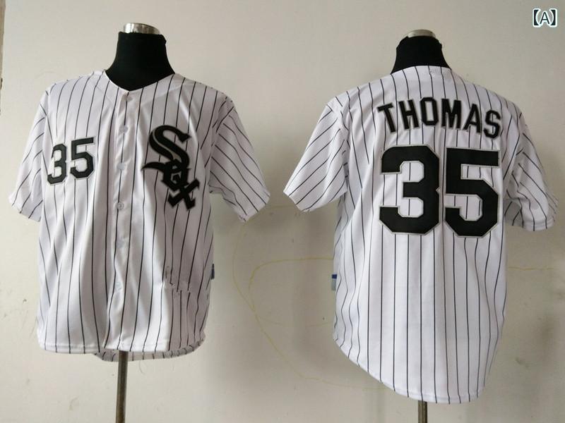メンズ 野球ジャージ 白 刺繍入り ファン向け ユニフォーム トップス 応援 観戦用 コットン調 軽量 快適 スポーツウェア