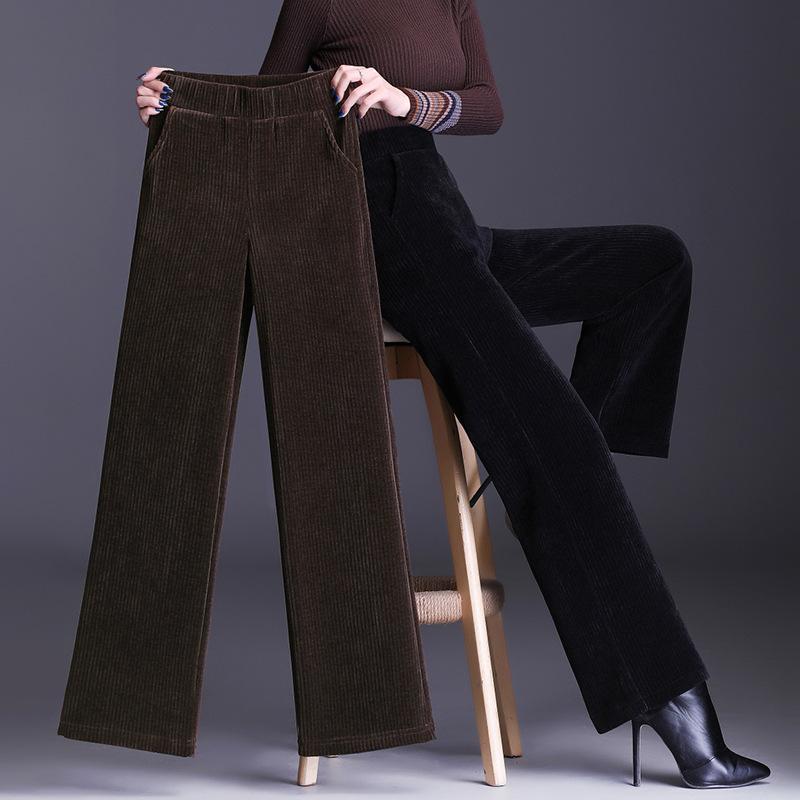 ワイドレッグパンツ レディース ハイウエスト スエード 春 落ち感 ストレート カジュアル 日常使い ロング丈 ゆったりシルエット 柔らかい素材 軽量 吸湿性