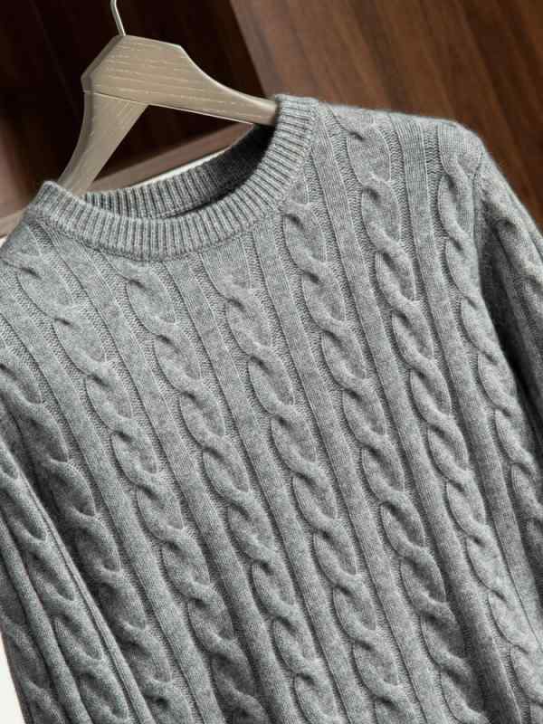 ロング カーディガン 厚手 ざっくり ニット ケーブル編み 秋冬 メンズ ケーブルニット セーター カシミヤ 無地 クルーネック 厚手 カジュアル インナー 暖か 普段使い レイヤード|バランスケア 店