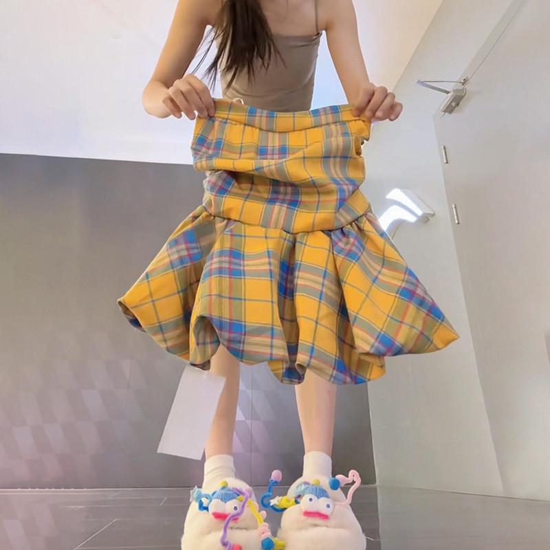 レディース ノースリーブ トップス 春夏 チェック柄 コントラストカラー ストラップレス キャミソール セクシー ショート丈 軽量 吸湿速乾 綿素材 普段使い 通勤用 ビッグシルエット