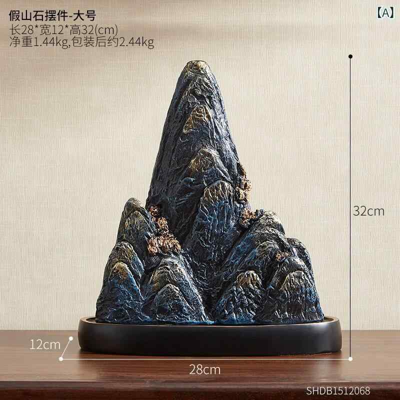 室内装飾 オブジェ  中国 岩山の かざり付ける品 軽さ 飛び切り リビング 御部屋 テレビ受像機収納家具 ぶどう酒 収納家具 執務室 アンティーク 棚 佇まいの ある かざり付ける