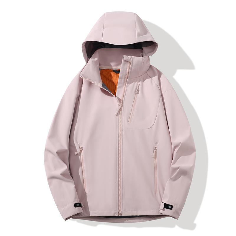 登山ジャケット 男女兼用 ペア アウトドア ハードシェル 防風 防水 春秋 ハイキング トレッキング 軽量 伸縮性 吸湿速乾