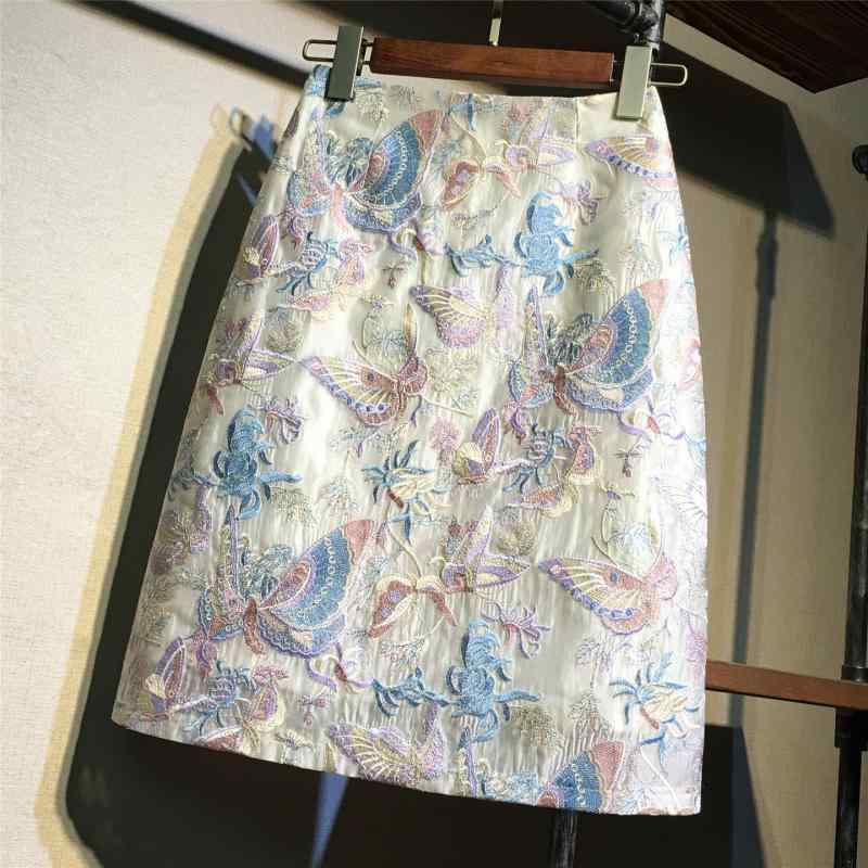 スコート レディース 夏 ガーゼ 薄っぺら A伝達ルート 真っただ中丈 刺しゅう 瀬戸もの風 飛び切り感 窈窕たる 軽さ 通気性 普段使い走り 太陽面爆発影ぼうし