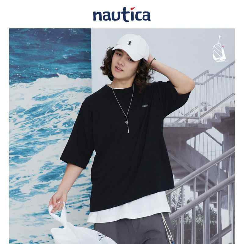 プルオーバー ユニ一発やる ゆったり影ぼうし 刺しゅう ロゴタイプ 風 流行り 心地よい トップス 普段使い走り 綿織物混 軽さ