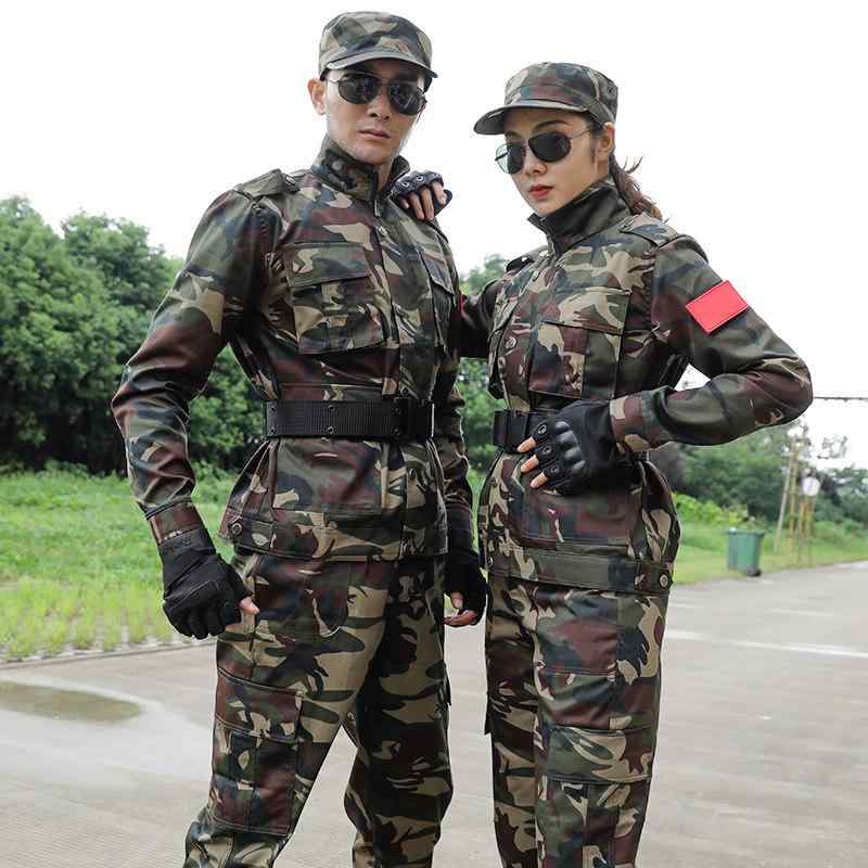 偽装 ミリタリー柄 やり方服 生き残ること力くらべ メンズ 成人男性服 レディース 御勤め着 細工物御召しもの 上下書き割り 夏 通気性 耐摩耗 綿織物