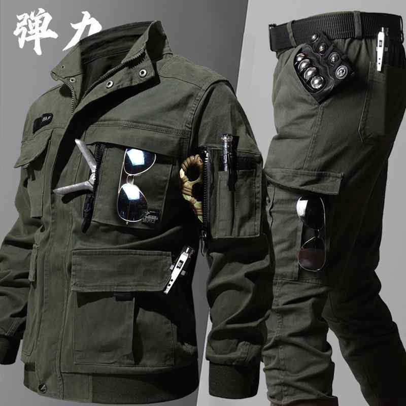やり方服 偽装 書き割り 溶接 工用 熱傷押しとどめる 耐摩耗 肉体労働 保護すること やり方着  綿 弾力性 御前上等  偽装 メンズ上衣 背広